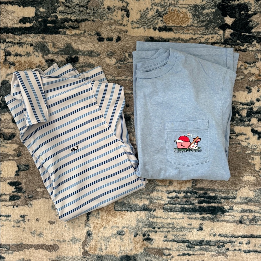 2 Vineyard Vines Men’s Shirts